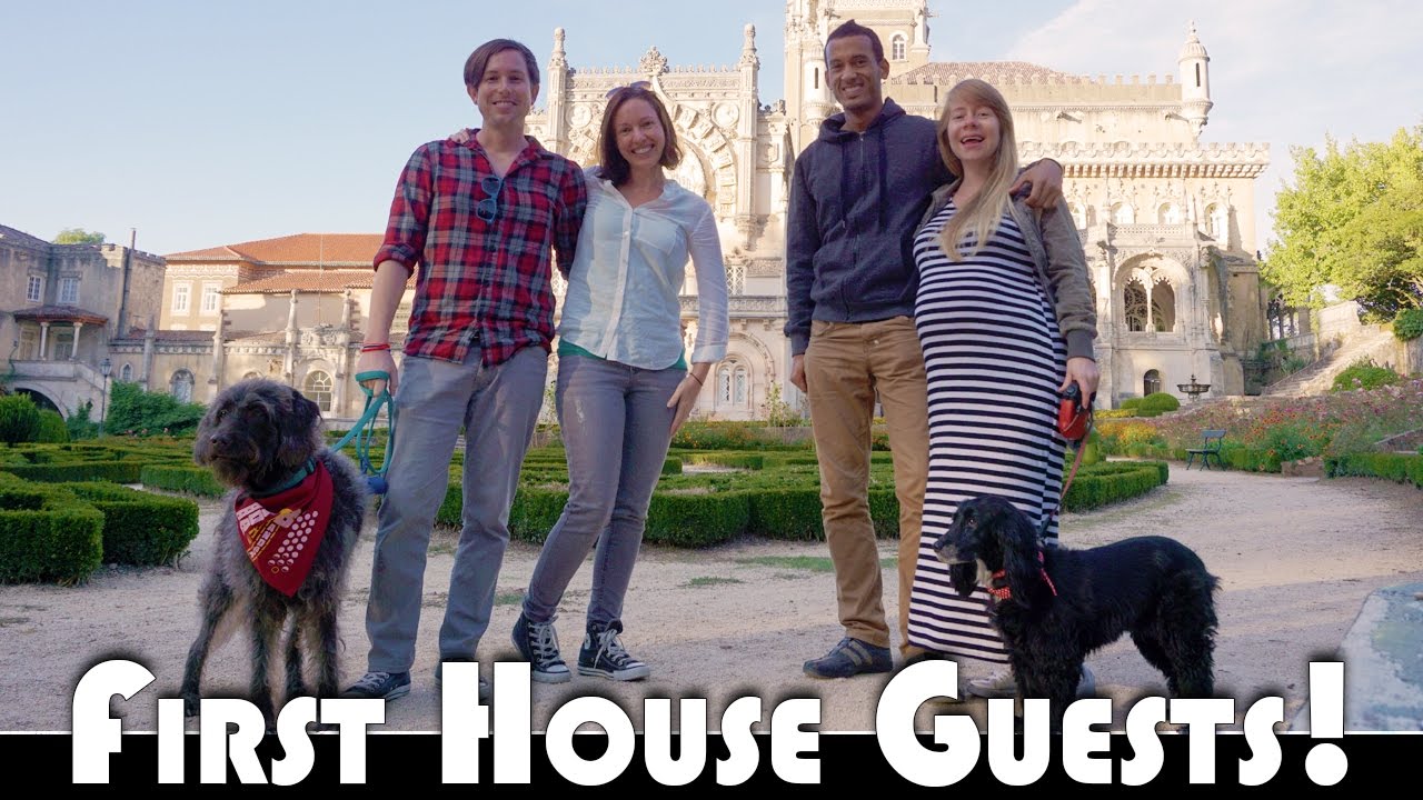 FIRST HOUSE GUESTS! - LIVING IN PORTUGAL DAILY VLOG (ADITL EP420)