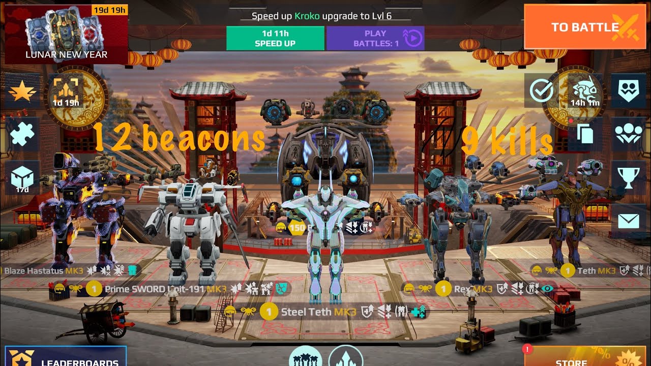 Random , domination mode , War Robots Gameplay