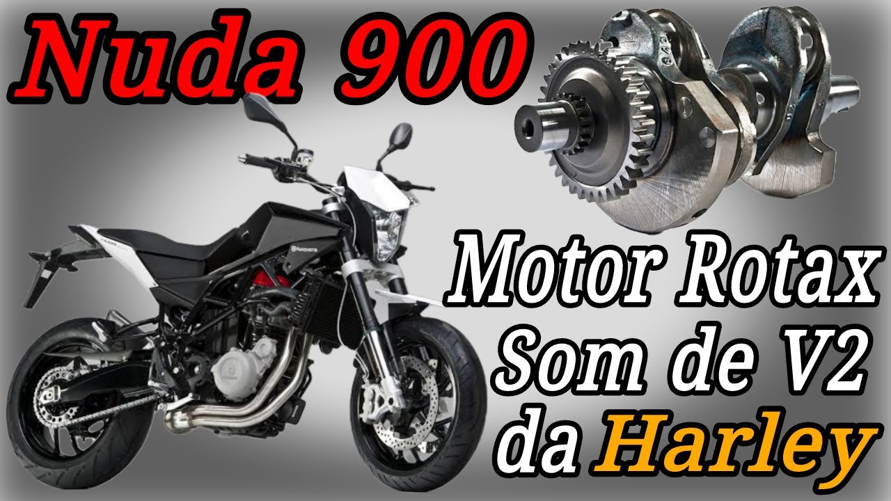 Husqvarna Nuda 900 - Som de Harley em um bicilindrico em linha! Como eles conseguiram?