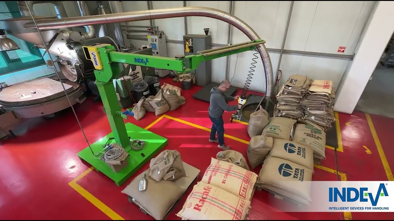 Coffee sacks handling
