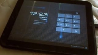 HP Touchpad running Android 4.0 ICS