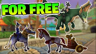 All Farmable and Fishable Mounts in Wizard101