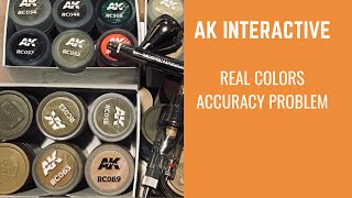 Problems with AK Interactive REAL COLORS Afrikakorps RAL 8000/7008