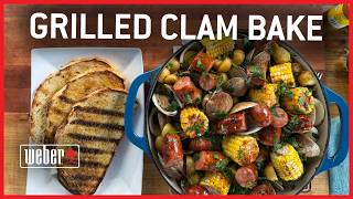 Clams, Shrimp & Andouille on the Grill | The Grill Guide with Matt Abdoo | Weber Grills