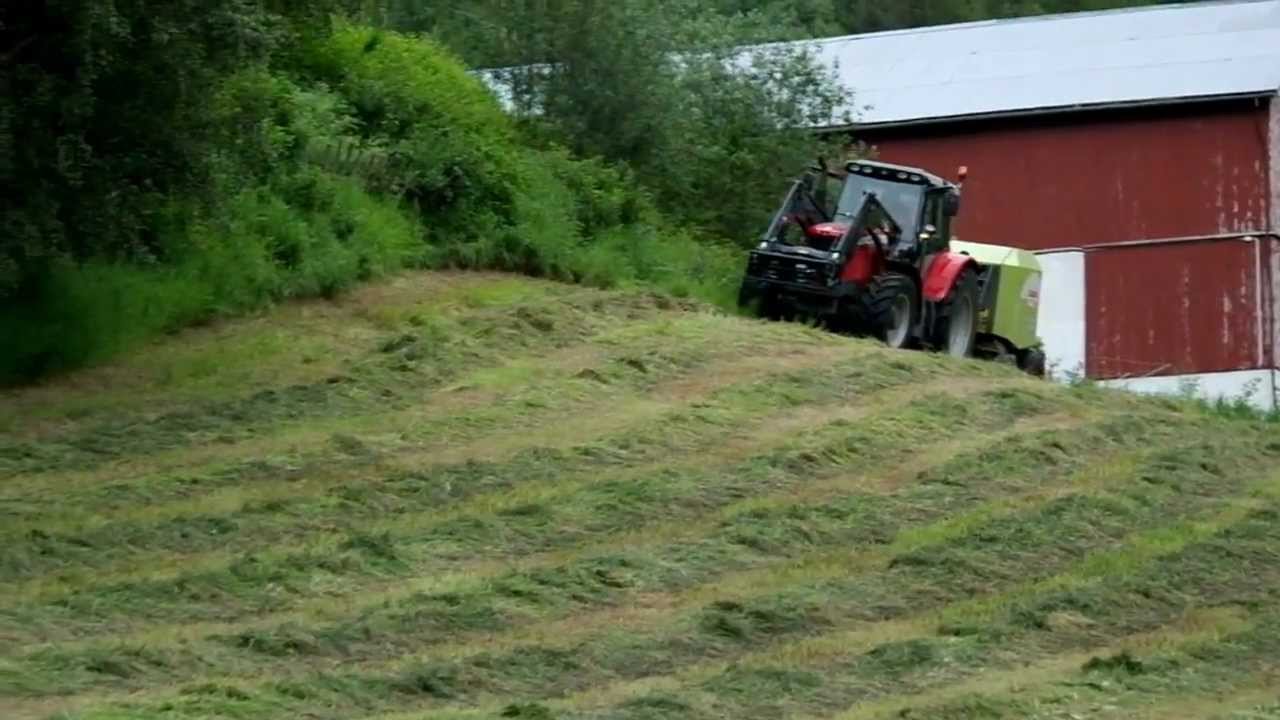 Round Baling 2012 in Norway