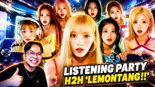 LISTENING PARTY Album hearts2hearts 'LEMON TANG'' #h2h