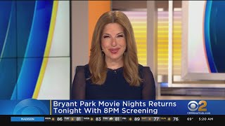 Bryant Park movie nights return
