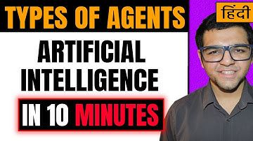 Types / Structure of agents in artificial intelligence in Hindi 🔥🔥