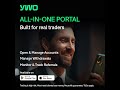 YWO App: The Trader’s Portal