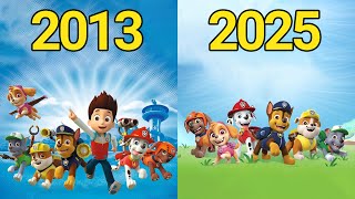 Evolution Of Paw Patrol Games 2013-2025
