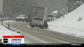 Conditions on Mount Rose Highway