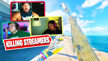 USING MOVEMENT TO KILL TWITCH STREAMERS IN WARZONE (BOTH POV