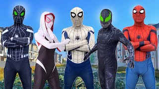 Spider-man Battle Fan Made Movie | Venom Chase Spider Girl - Team Spiderman vs
