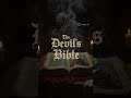 The Devil’s Bible: The Dark Secrets of Codex Gigas #devilsbible #codexgigas