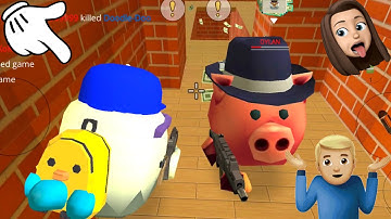 Chicken Gun Game || Pro VS Hacker || ChaloHouse - Maps || Level # 1061 || Best Online Amazing Games