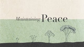 20 - Maintaining Peace | Pastor Jim Cymbala | The Brooklyn Tabernacle