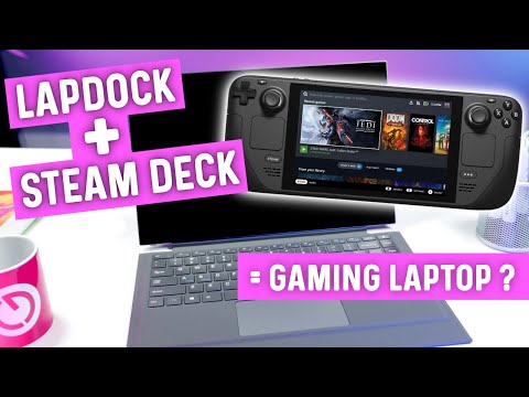 STEAM DECK LAPTOP?  Playing Steam Deck on the Uperfect X Pro Lapdock