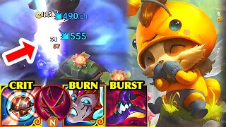 Wild Rift China Teemo Mid | MAX AP TEEMO = MOST ANNOYING BURST DAMAGE MACHINE?! | Build &amp; Runes