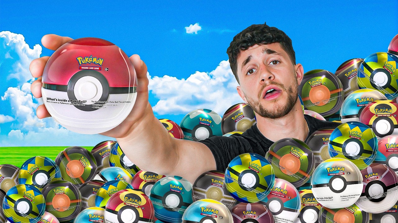I Opened EVERY Pokéball Tin I could find