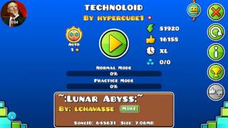 Geometry Dash 2.1 - Epic Custom Level - Technoloid by Hypercube1