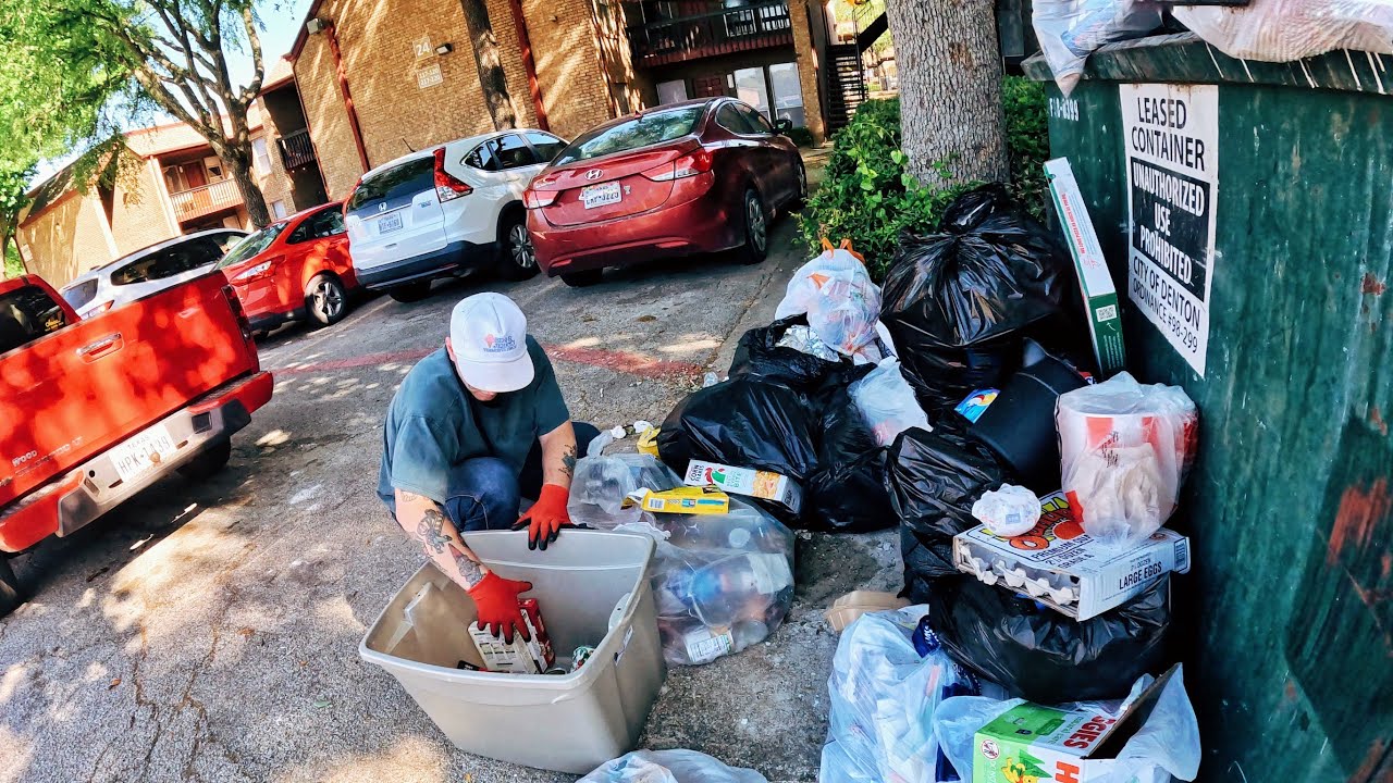 These Dumpsters Were Overflowing!