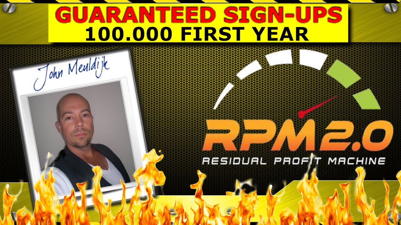 Use The RPM System 2.0 For Guaranteed Signups - RPM 2.0 Is  a Free Rotator On Steriods For NWC