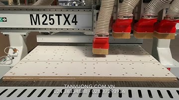 MÁY CNC 4 ĐẦU ĐỘC LẬP - TÂN VƯƠNG - XIKING