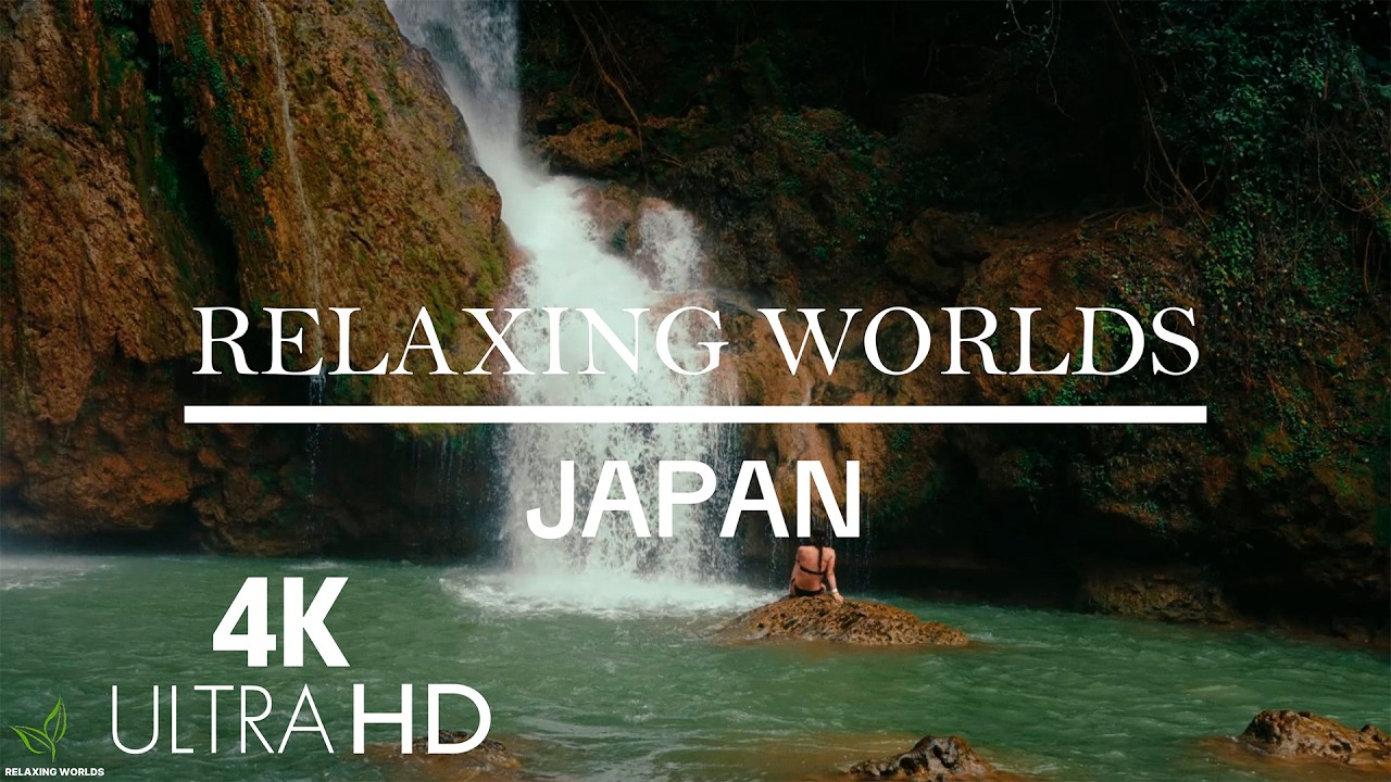 Japan  Amazing Beautiful Nature with Relaxing Music & Sounds, 4K Ultra HD | Relaxing World