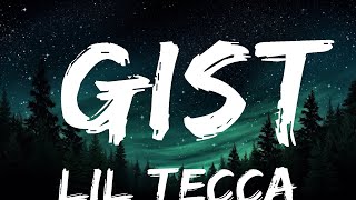 1 Hour | Lil Tecca - Gist (Lyrics) | Popular Songs Lyrics