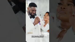 Ruby Orjiakor's Husband, Mac Madu In Tears As He Watched Her Walk Down The Isle