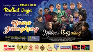 #LIVE Wayang Kulit Kolaborasi 15 Dalang Jogja