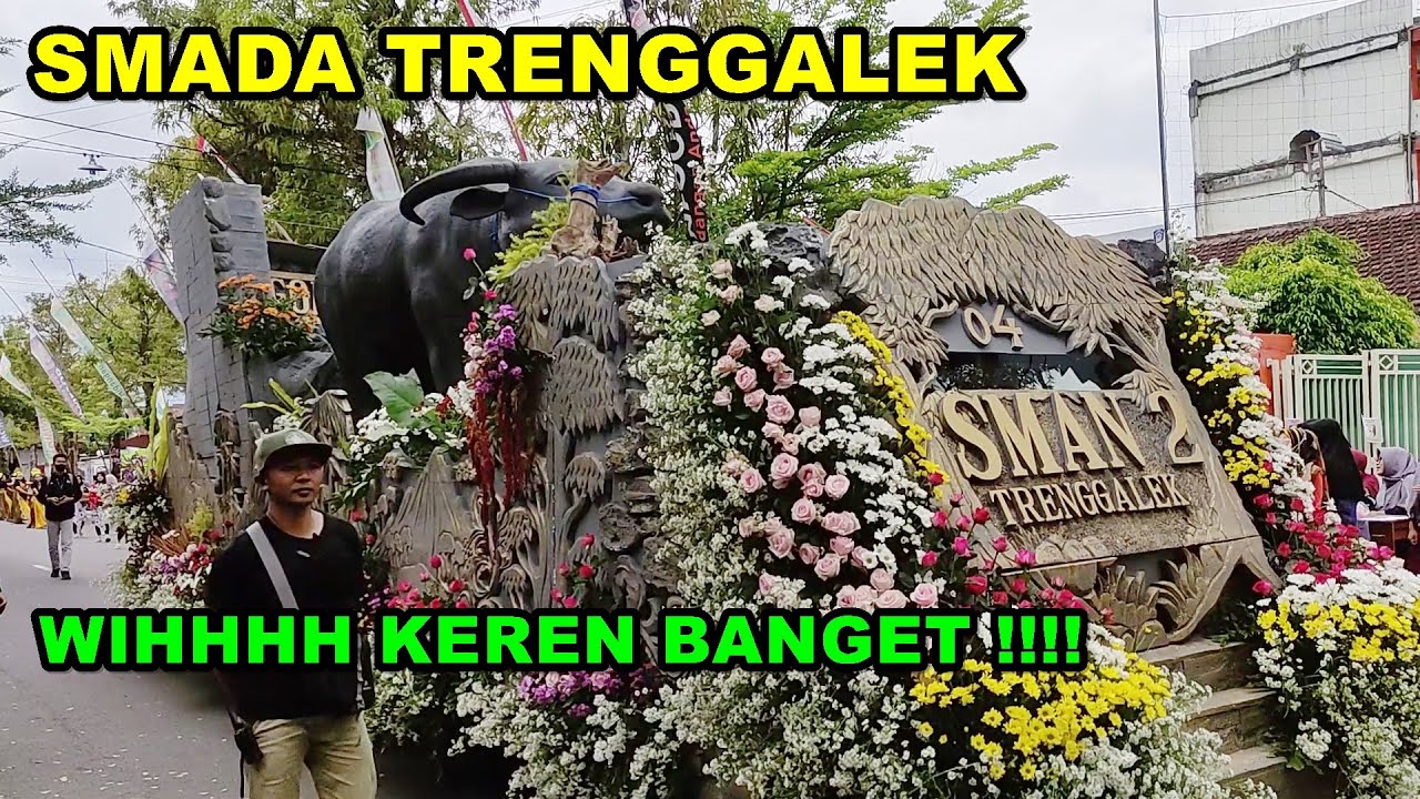 Pawai Budaya SMAN 2 Trenggalek Agustus 2022