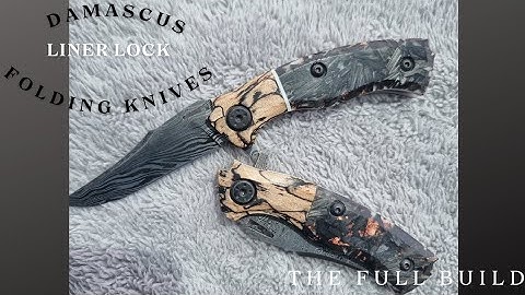 Making a Liner Lock Folding Knife