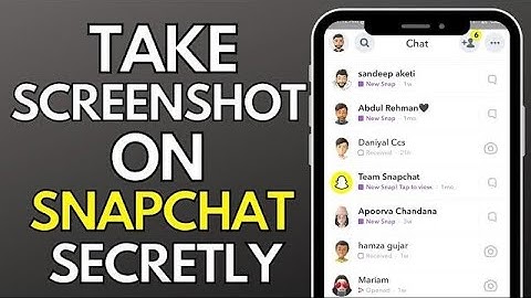 How to Take Screenshot on Snapchat Without Them Knowing in 2023 (Very Easy)