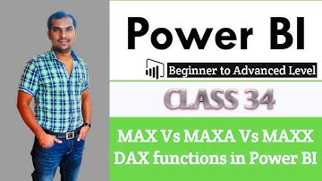 MAX Vs MAXA Vs MAXX DAX functions in Power BI with Examples | Power BI Real-time