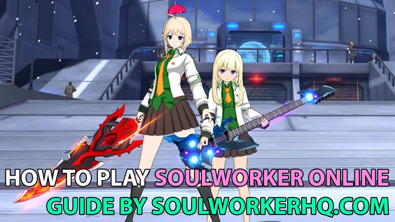 Soul Worker Tutorial Full Playthrough Part 1 By Shadow Dragon55