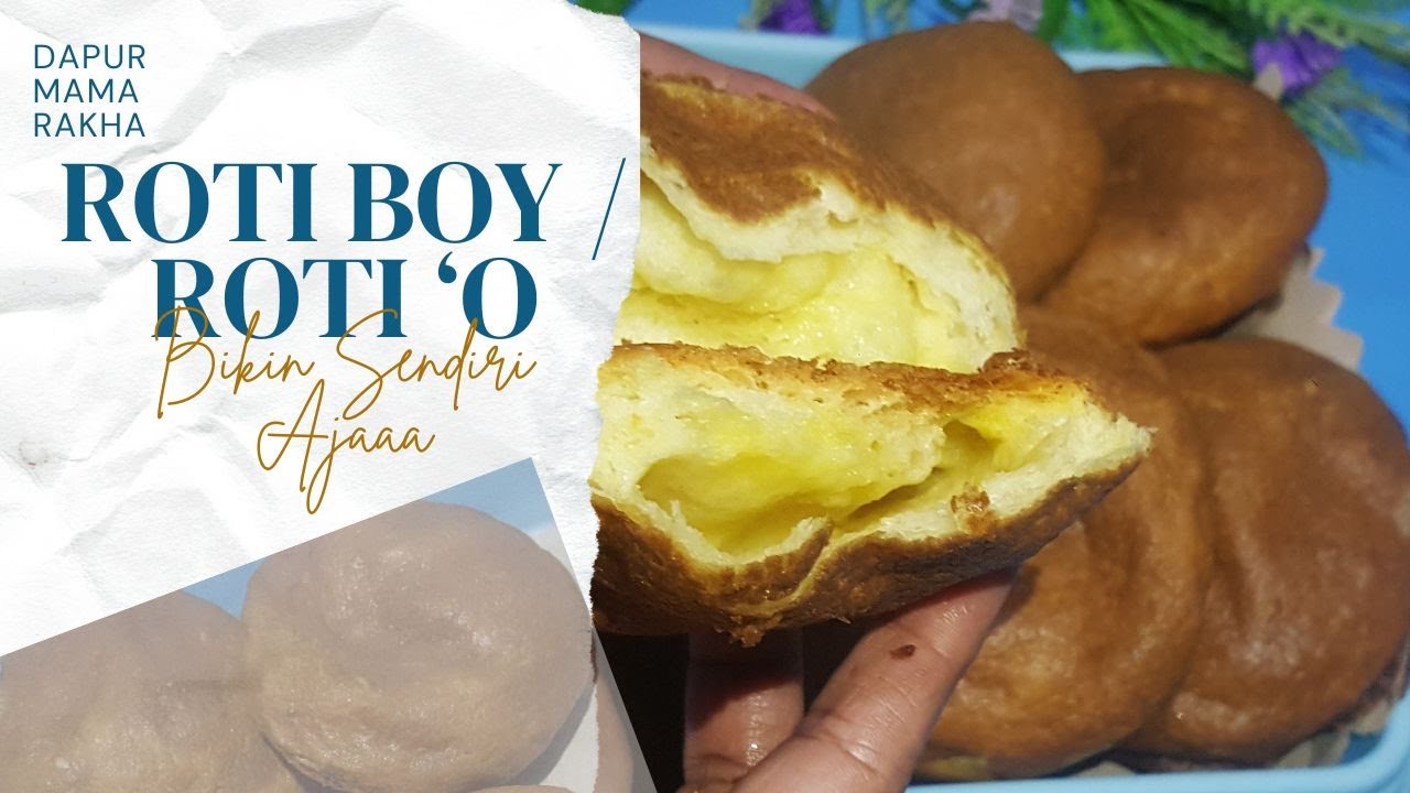 Mini Roti Boy BIKIN SENDIRI ROTI BOY | ROTI 'O #resep #dapurmamarakha ...