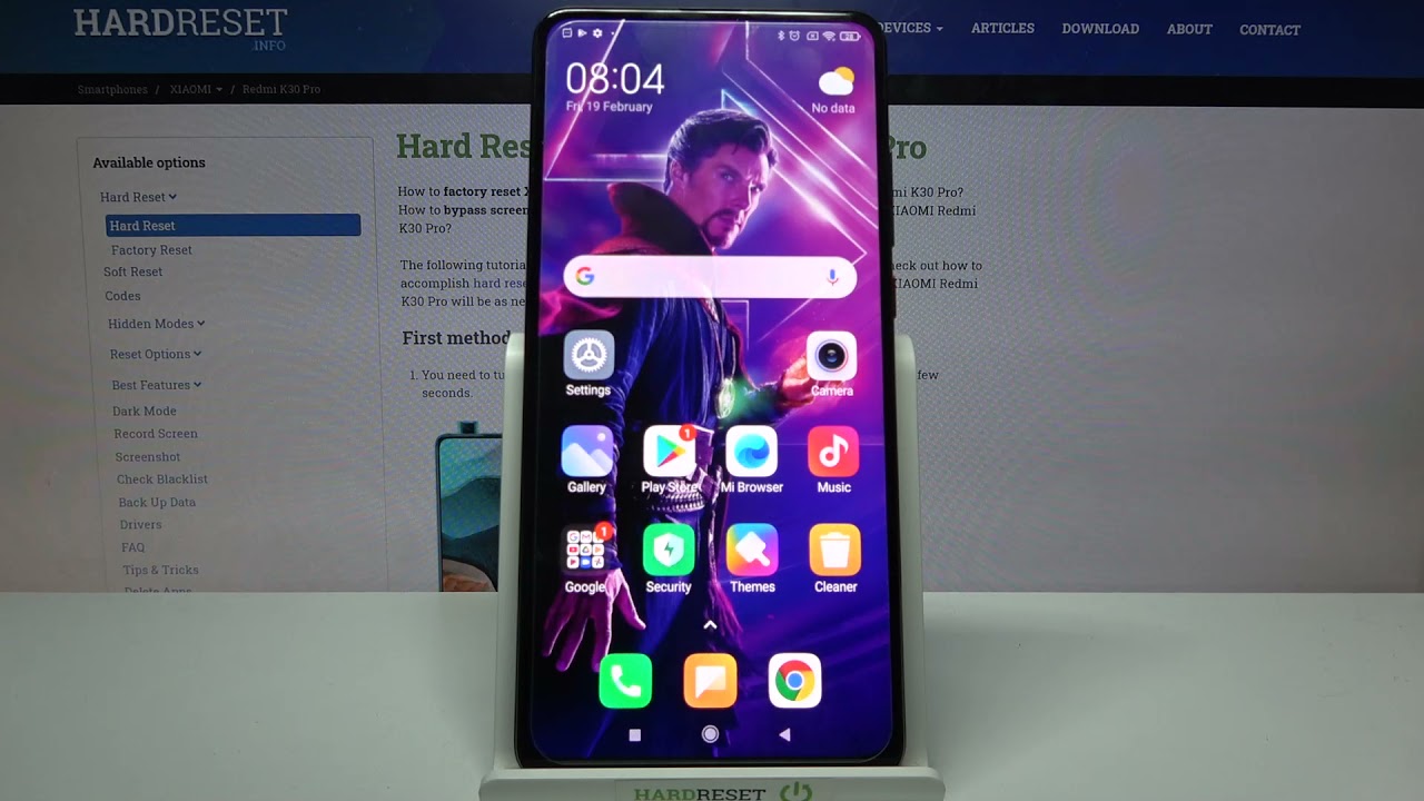 Where are the downloaded files in XIAOMI Redmi K30 Pro