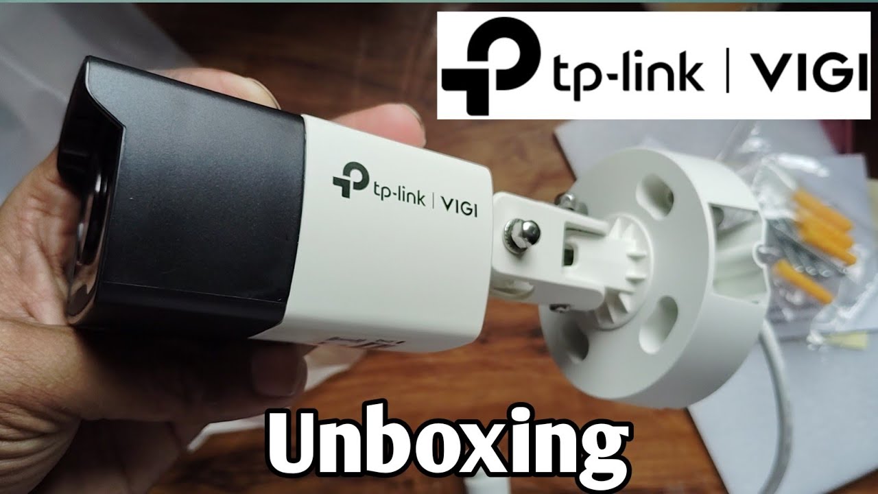 Unboxing Tp link VIGI 2MP Bullet Camera