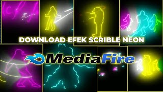 Kumpulan Mentahan Efek Scrible Neon  Link Download Mediafire
