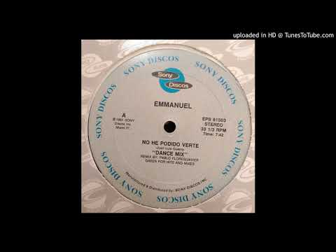 Emmanuel - No He Podido Verte (DJ Aux edit)