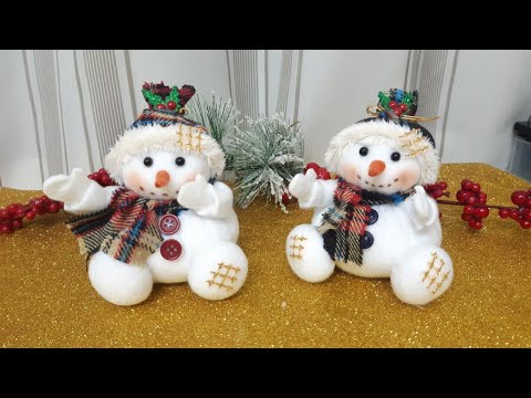 Vídeo: Como Fazer Um Boneco De Neve Com Suas Próprias Mãos: 5 Workshops Passo A Passo