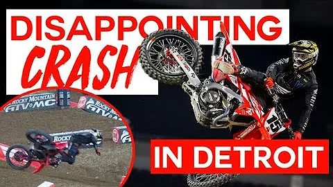 Hard hit in Detroit! (Big Crash)
