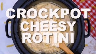 Crockpot Cheesy Rotini Recipe