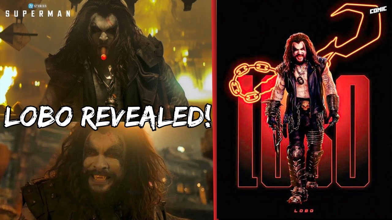 Jason Momoa as LOBO?! First Look Reaction 😱