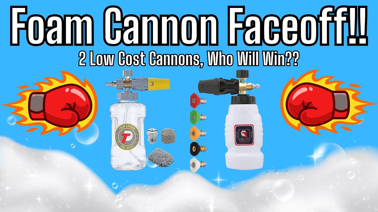 Tool Daily Foam Cannon Comparison 1 5 Liter Vs 1 0 Liter YouTube Tool Daily Foam Cannon Comparison 1 5 Liter Vs 1 0 Liter YouTube