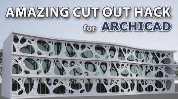 Amazing Cut Out Technics for Archicad Tutorial