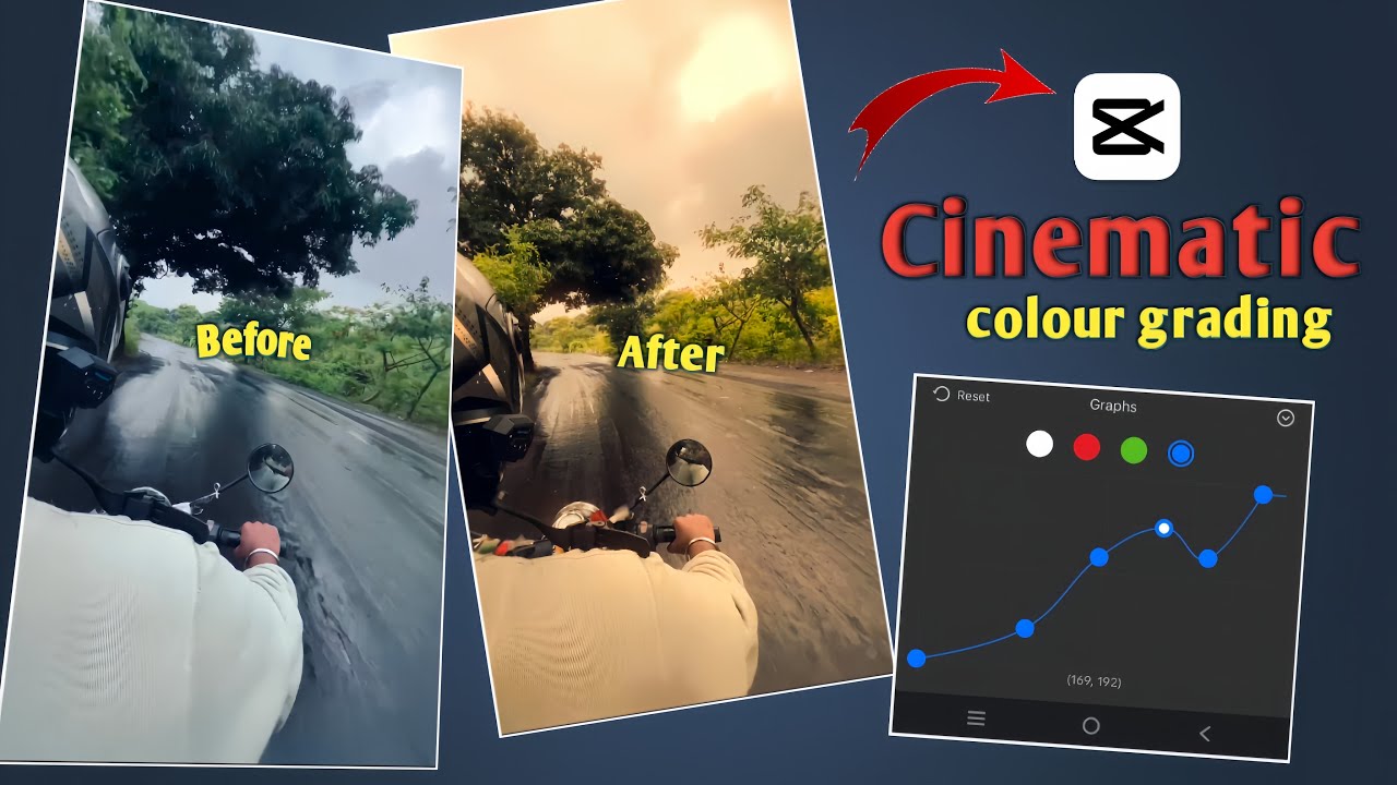 Cinematic Colour Grading In Capcut || Capcut Editing Tutorial - YouTube