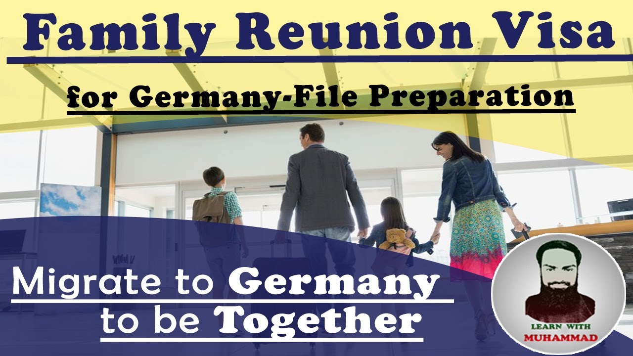 travel insurance for family reunion visa germany