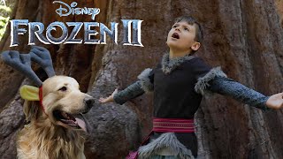 Frozen 2 - Lost In The Woods - Real Life Kristoff & Sven By Martin 9 And His Dog Melville